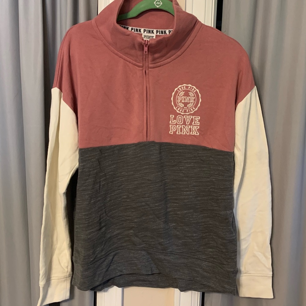 VS PINK Color Block Sweatshirt